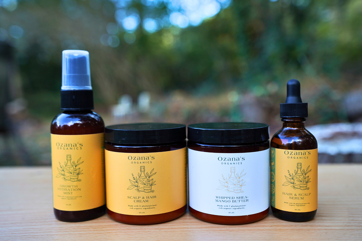Essentials Bundle: 4-Step Hair Routine | Ozana's – Ozanas Organics
